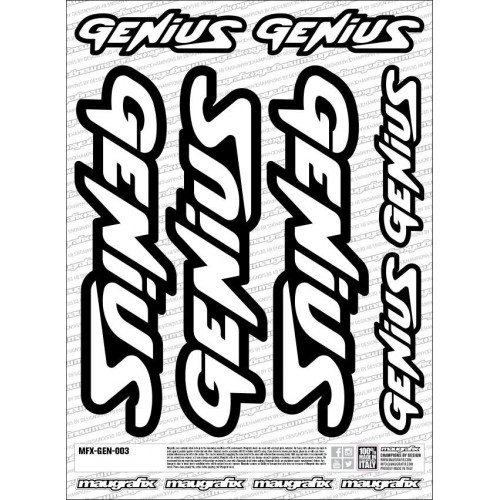 MFX-GEN-003 - autocollant Genius