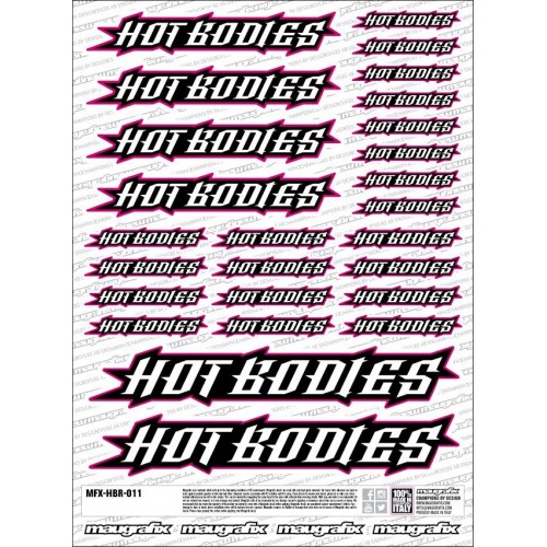 MFX-HBR-011 - sticker Hot Bodies