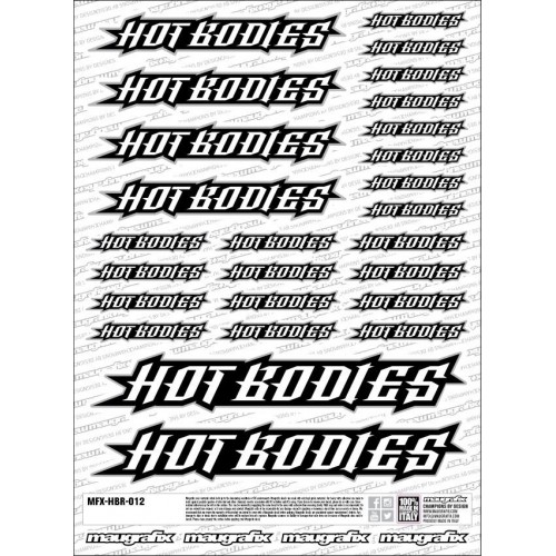 MFX-HBR-012 - sticker Hot Bodies