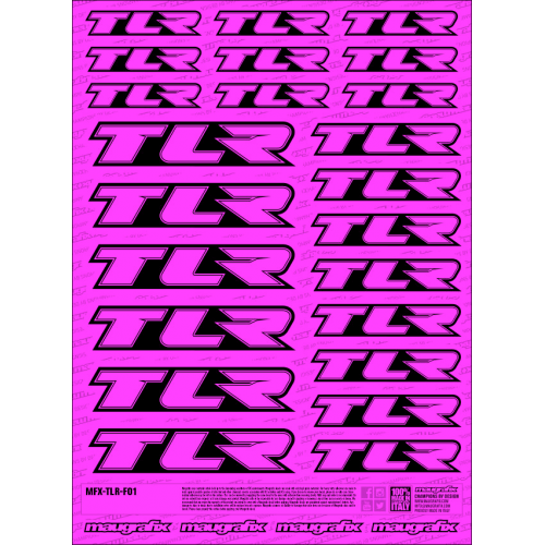 MFX-TLR-F01P - sticker TLR FLUO RED