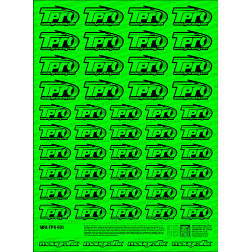 MFX-TPR-F01G - sticker Tpro FLUO GREEN