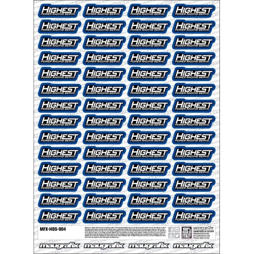 MFX-HDS-004 - autocollant Highest