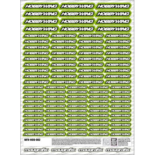 MFX-HOB-002 - sticker Hobbywing