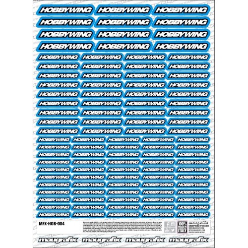 MFX-HOB-004 - sticker Hobbywing