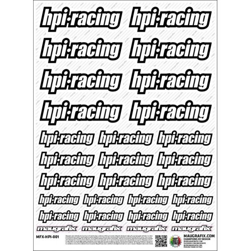 MFX-HPI-001 - sticker HPI Racing