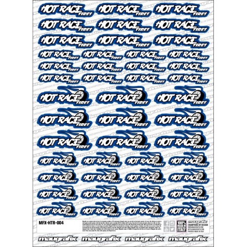 MFX-HTR-004 - sticker Hot Race
