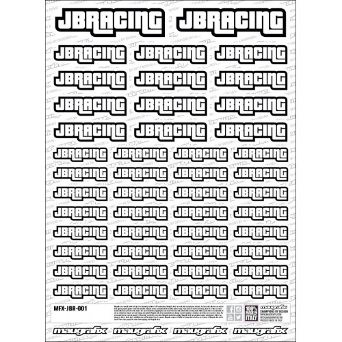 MFX-JBR-001 - sticker JB Racing