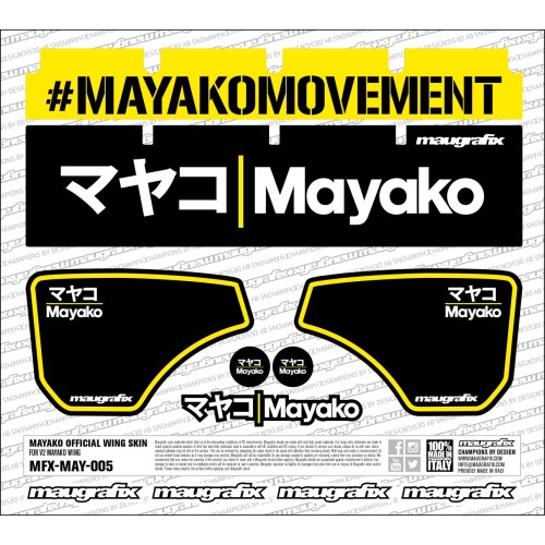 MFX-WIN-003 - Mayako v.2 OFFICIAL Wing Sticker