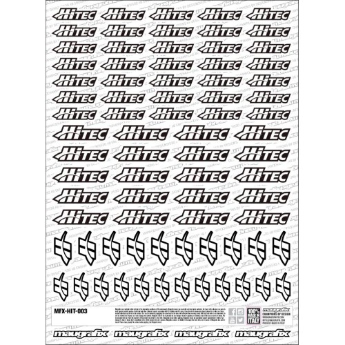 MFX-HIT-003 - autocollant Hitec