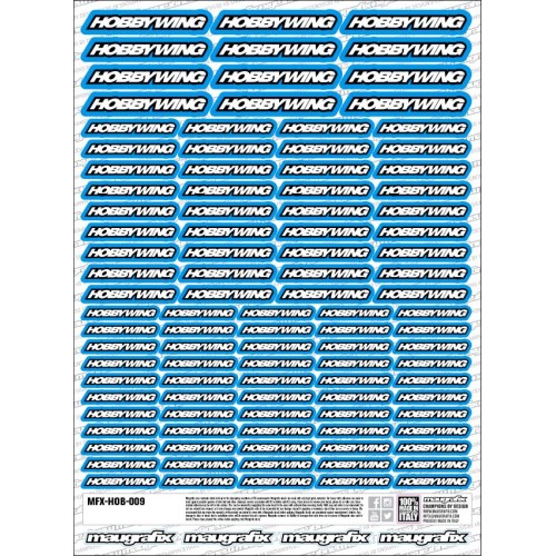 MFX-HOB-009 - sticker Hobbywing