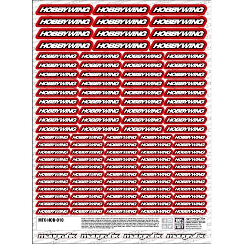 MFX-HOB-010 - sticker Hobbywing
