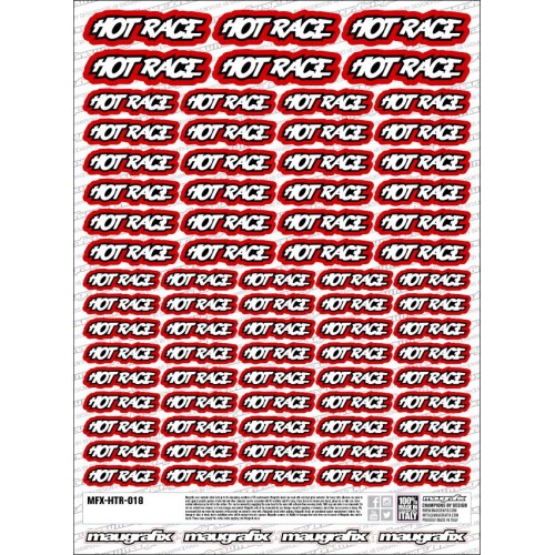 MFX-HTR-018 - sticker Hot Race