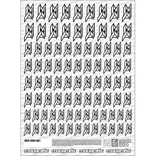 MFX-RON-001 - sticker DR David Ronnefalk racing