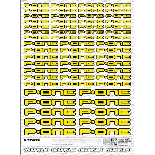 MFX-PON-001 - sticker P-One
