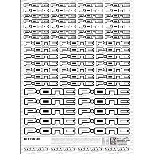 MFX-PON-002 - sticker P-One