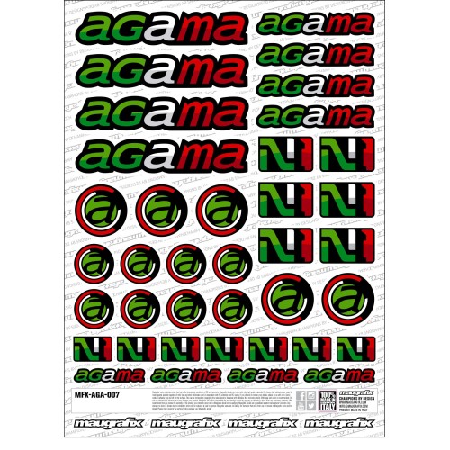 MFX-AGA-007 - sticker Agama