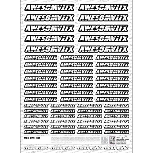 MFX-AWE-001 - sticker Awesomatix racing