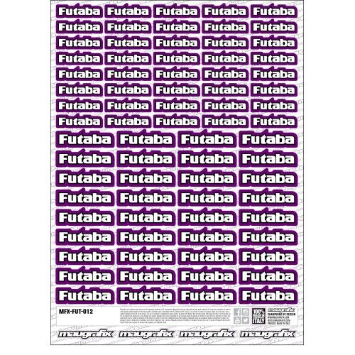MFX-FUT-012 - autcollant Futaba