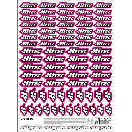 MFX-HIT-004 - autocollant Hitec