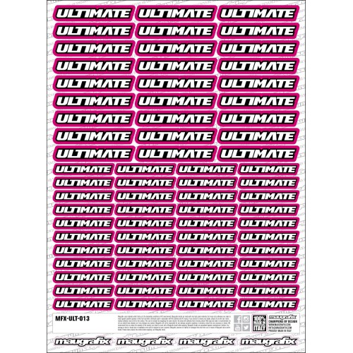 MFX-ULT-013 - sticker Ultimate Racing
