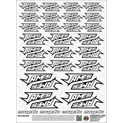 MFX-JRA-002 - sticker James Racing