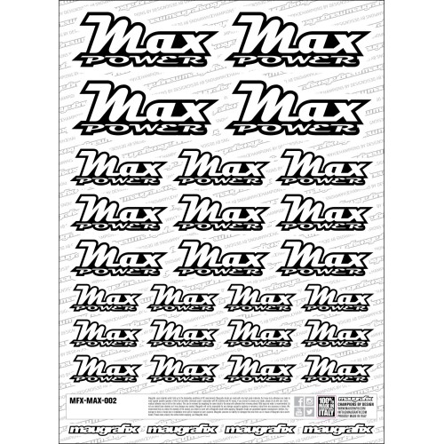 MFX-MAX-002 - sticker Max Power