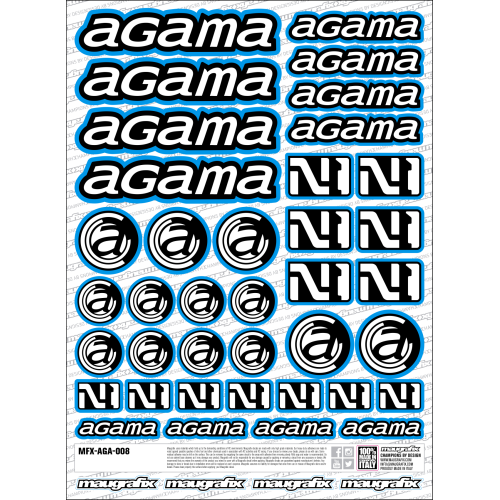 MFX-AGA-008 - adesivo Agama
