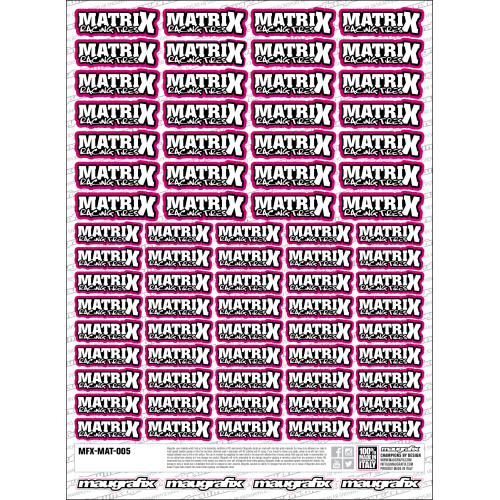 MFX-MAT-005 - autocollant Matrix