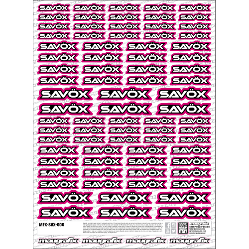 MFX-SVX-006 - sticker Savox