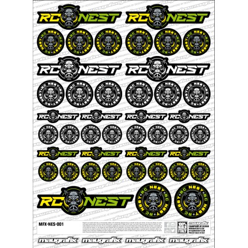 MFX-NES-001 - sticker RC Nest