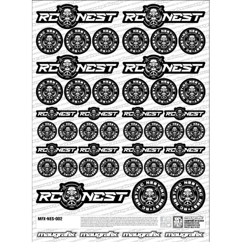 MFX-NES-002 - sticker RC Nest