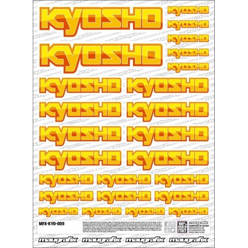 MFX-KYO-009 - sticker Kyosho