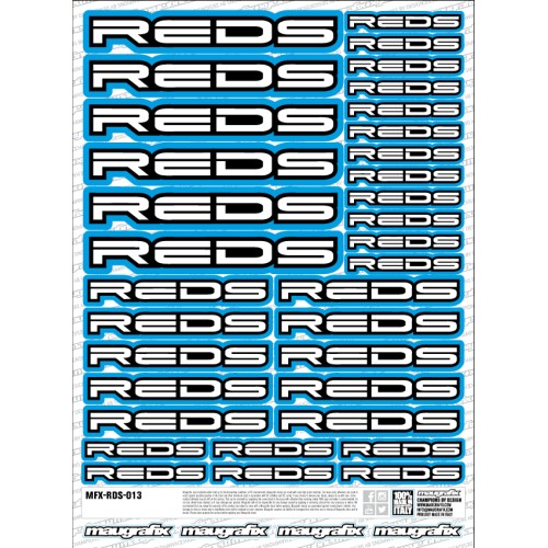 MFX-RDS-013 - sticker Reds Racing