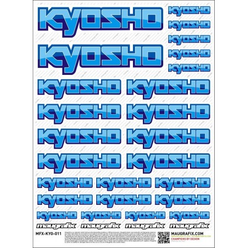 MFX-KYO-011 - sticker Kyosho