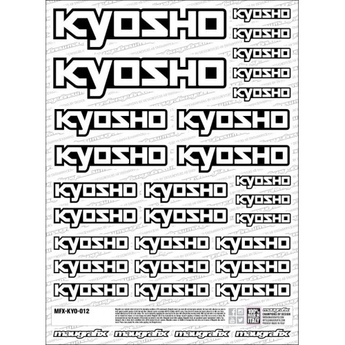 MFX-KYO-012 - sticker Kyosho
