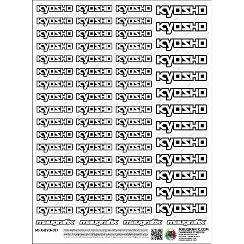 MFX-KYO-017 - sticker Kyosho