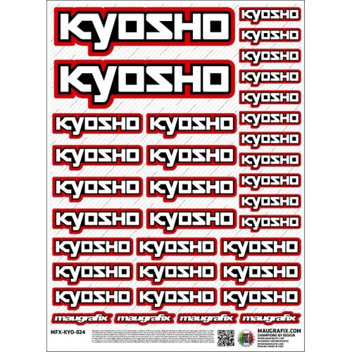 MFX-KYO-024 - sticker Kyosho