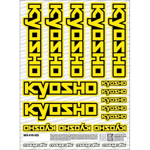 MFX-KYO-025 - sticker Kyosho