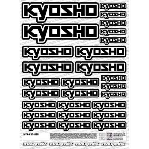 MFX-KYO-026 - sticker Kyosho