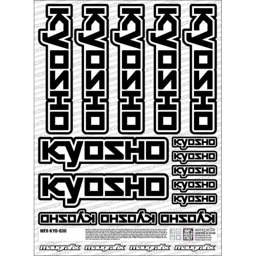 MFX-KYO-030 - sticker Kyosho