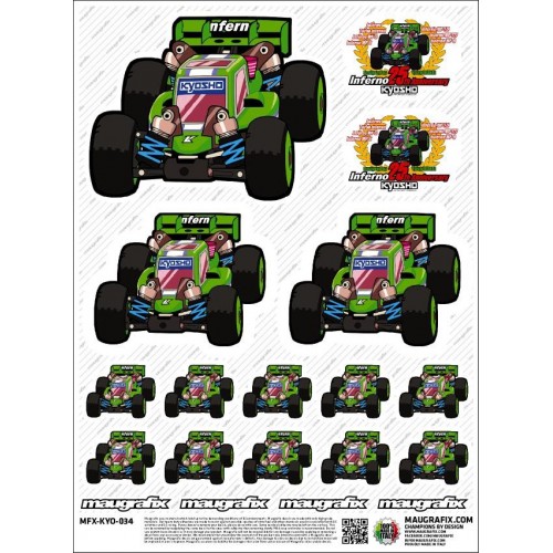 MFX-KYO-034 - sticker Kyosho