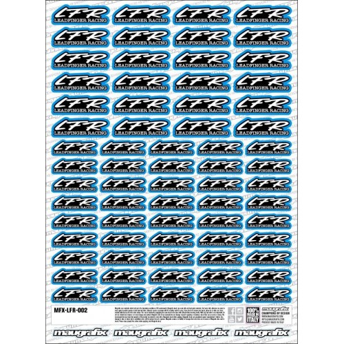 MFX-LFR-002 - sticker LFR Leadfinger Racing