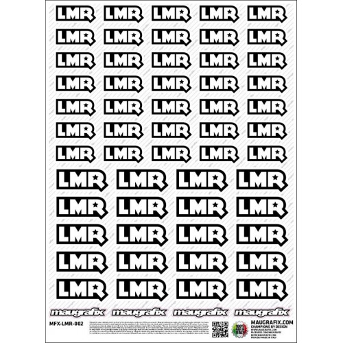 MFX-LMR-002 - sticker LMR Lee Martin Racing