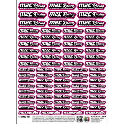 MFX-M2C-001 - sticker M2C Racing