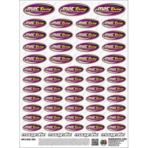 MFX-M2C-003 - autocollant M2C Racing