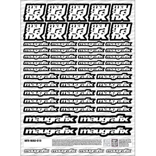 MFX-MAU-019 - adesivo Maugrafix