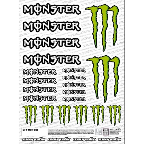 MFX-MON-001 - adesivo Monster Energy