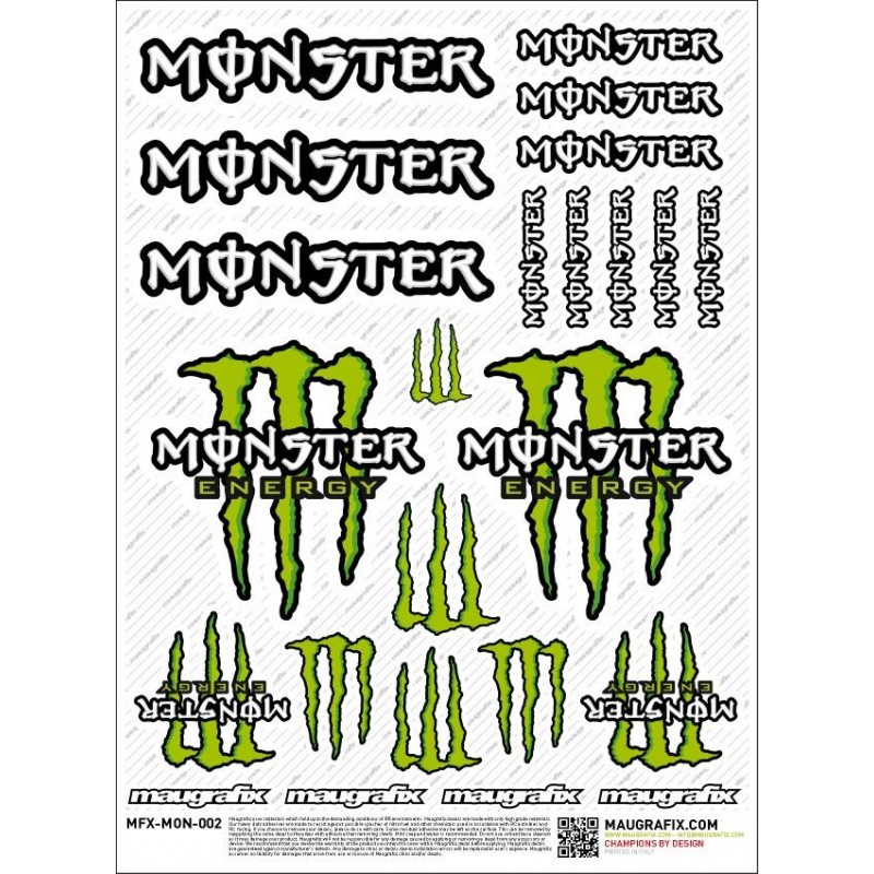 Autocollants et Stickers Monster Energy