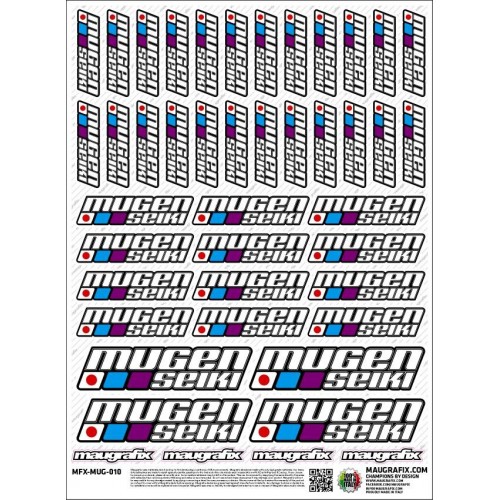 MFX-MUG-012 - autocollant Mugen