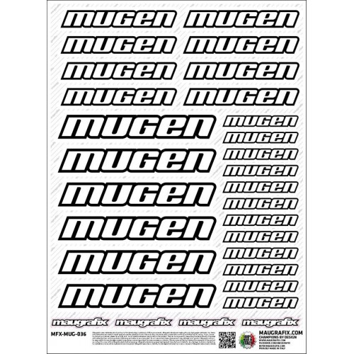 MFX-MUG-036 - autocollant Mugen